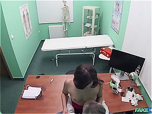 Hidden webcam hookup in the doctors office